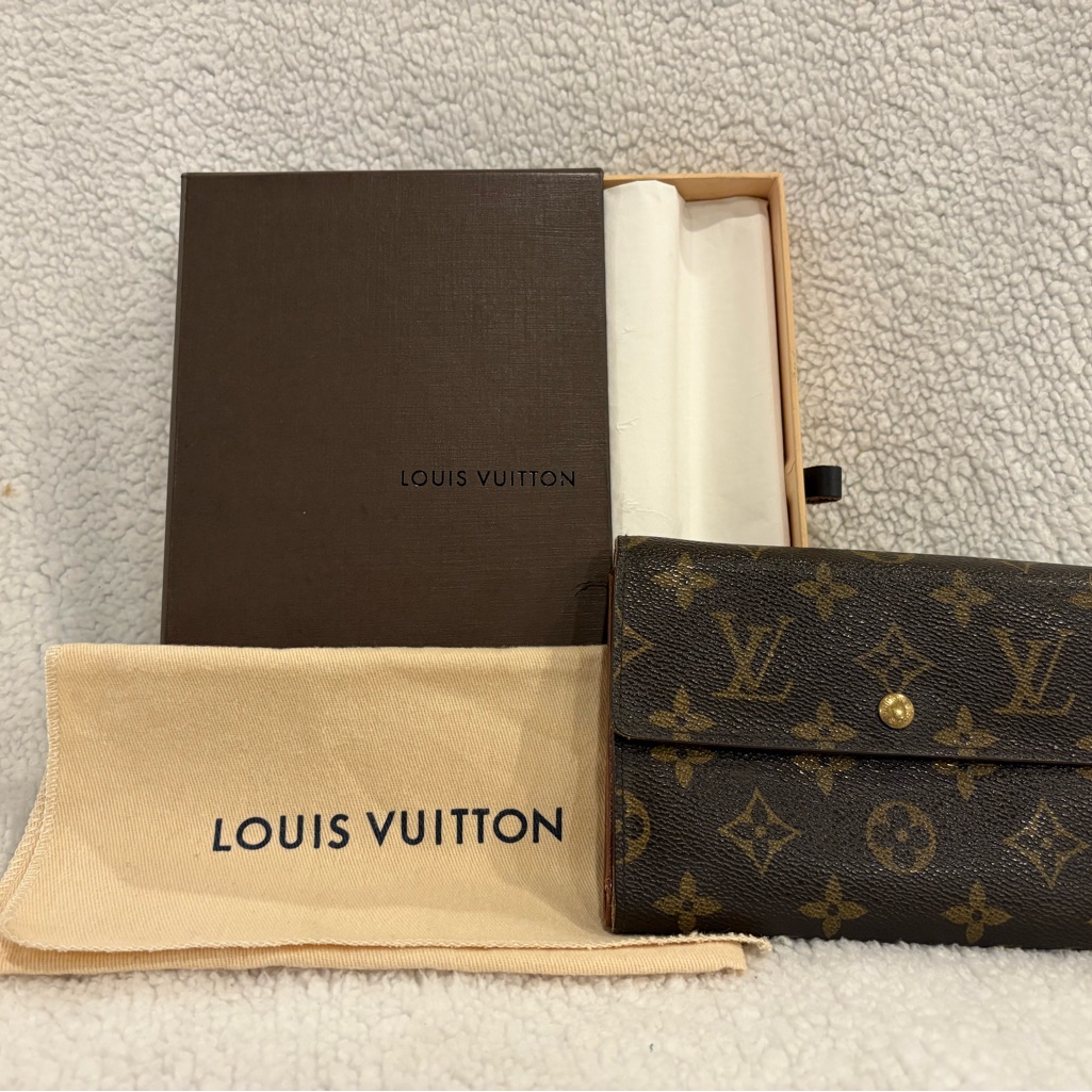Louis Vuitton Monogram Porte Tresor Etui Papiers Wallet